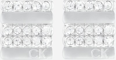 Calvin Klein Náušnice - stříbrná / průhledná, Produkt