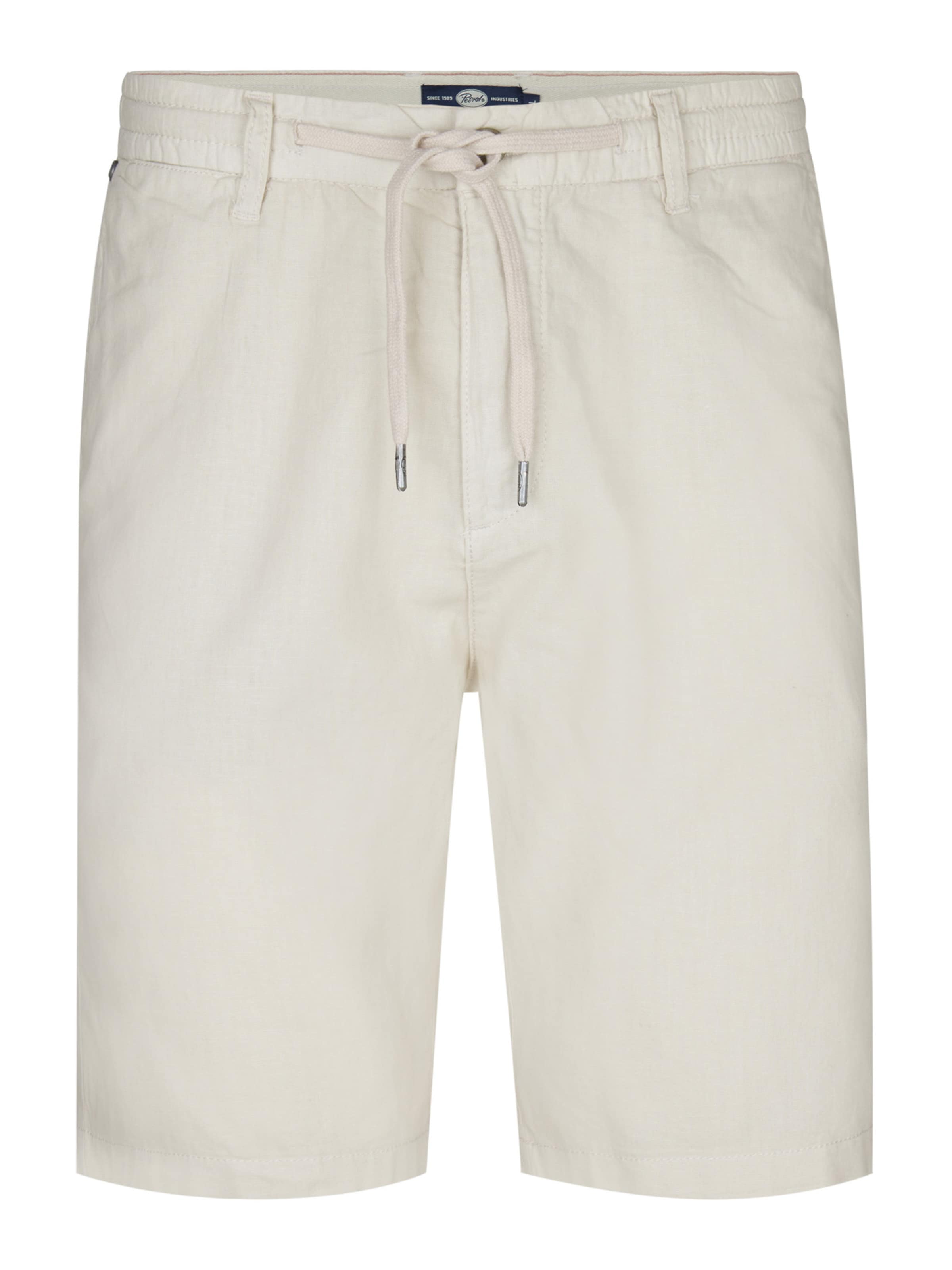 Petrol Industries regular Παντελόνι τσίνο 'Tropicwave' σε μπεζ: μπροστά