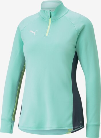 T-shirt fonctionnel PUMA en vert : devant