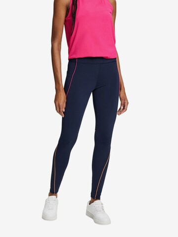 ESPRIT SPORT Skinny Sporthose in Blau