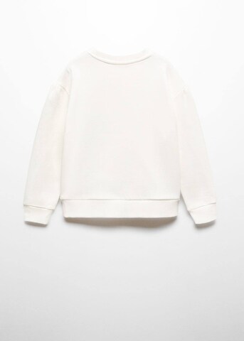 MANGO KIDSSweater majica 'Fly' - bijela boja