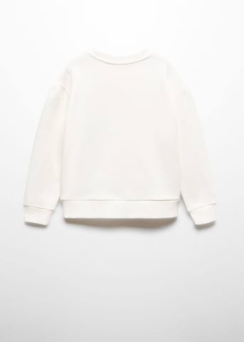 MANGO KIDS Sweatshirt 'Fly' i hvid