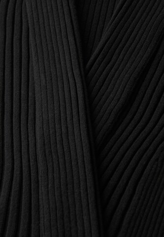 STREET ONE Knit Cardigan in Black