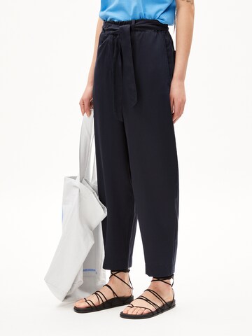 ARMEDANGELS Loose fit Pants in Blue: front