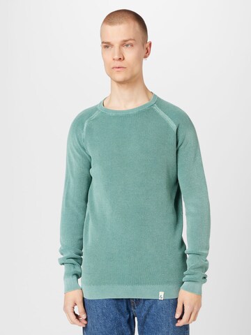 COLOURS & SONS Sweater in Green: front