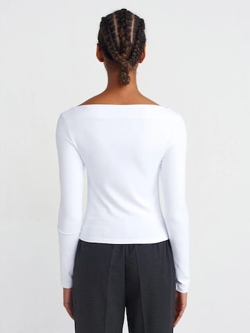 Dilvin Shirt in Weiß