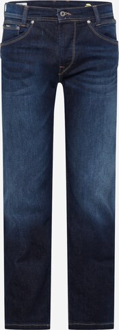 Jean 'Spike' Pepe Jeans en bleu : devant