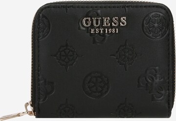 Porte-monnaies 'Jena' GUESS en noir : devant