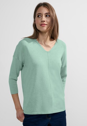 CECIL Sweater in Green: front