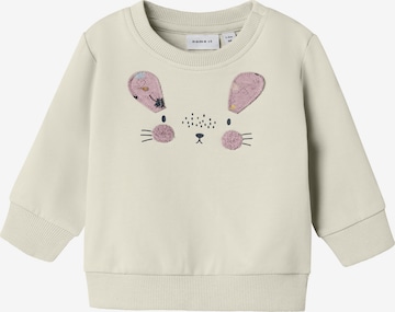NAME IT Sweatshirt 'NBFKLEO' in Beige: Vorderseite