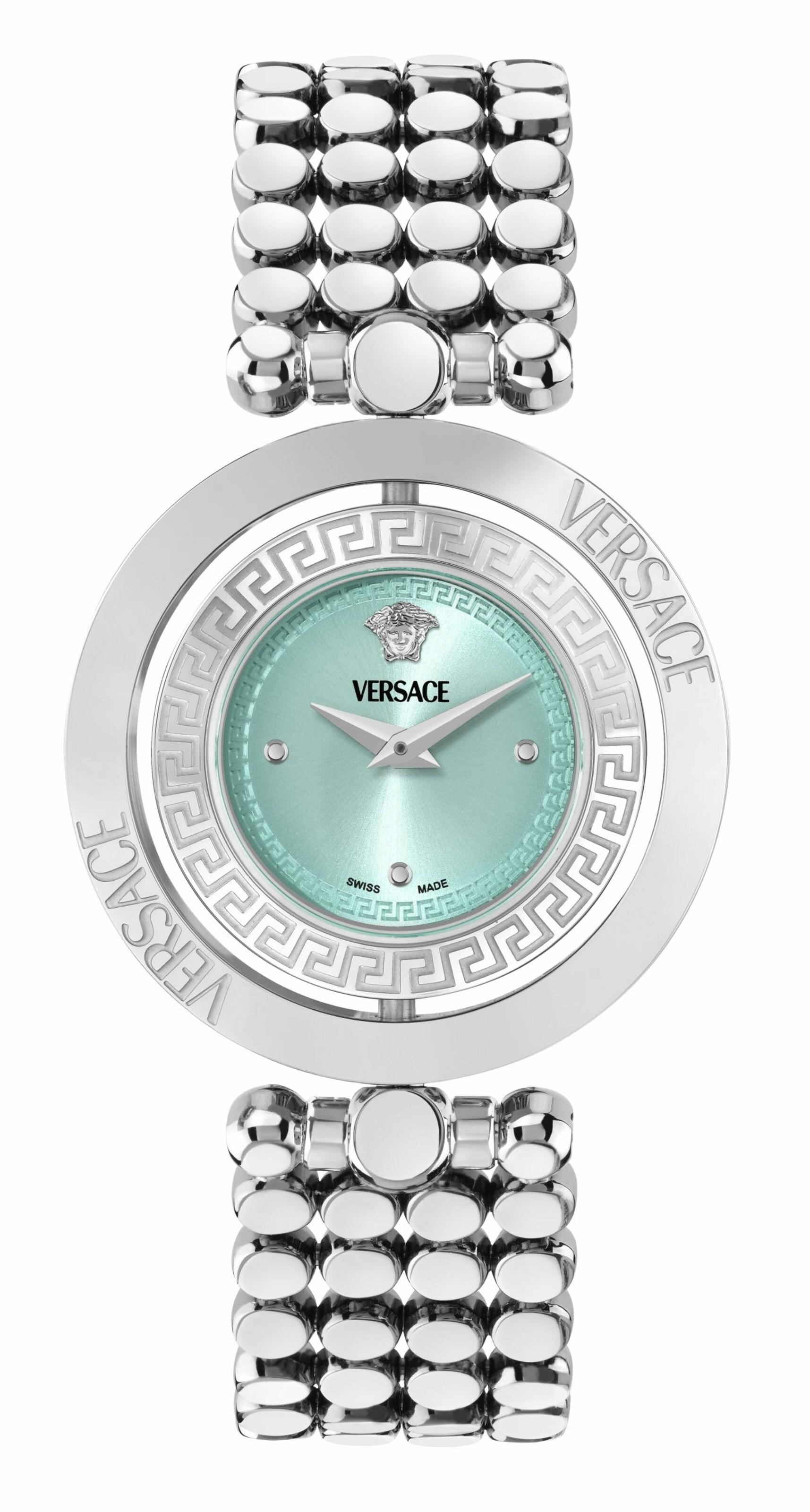 VERSACE Analog Watch in Turquoise / Silver, Item view