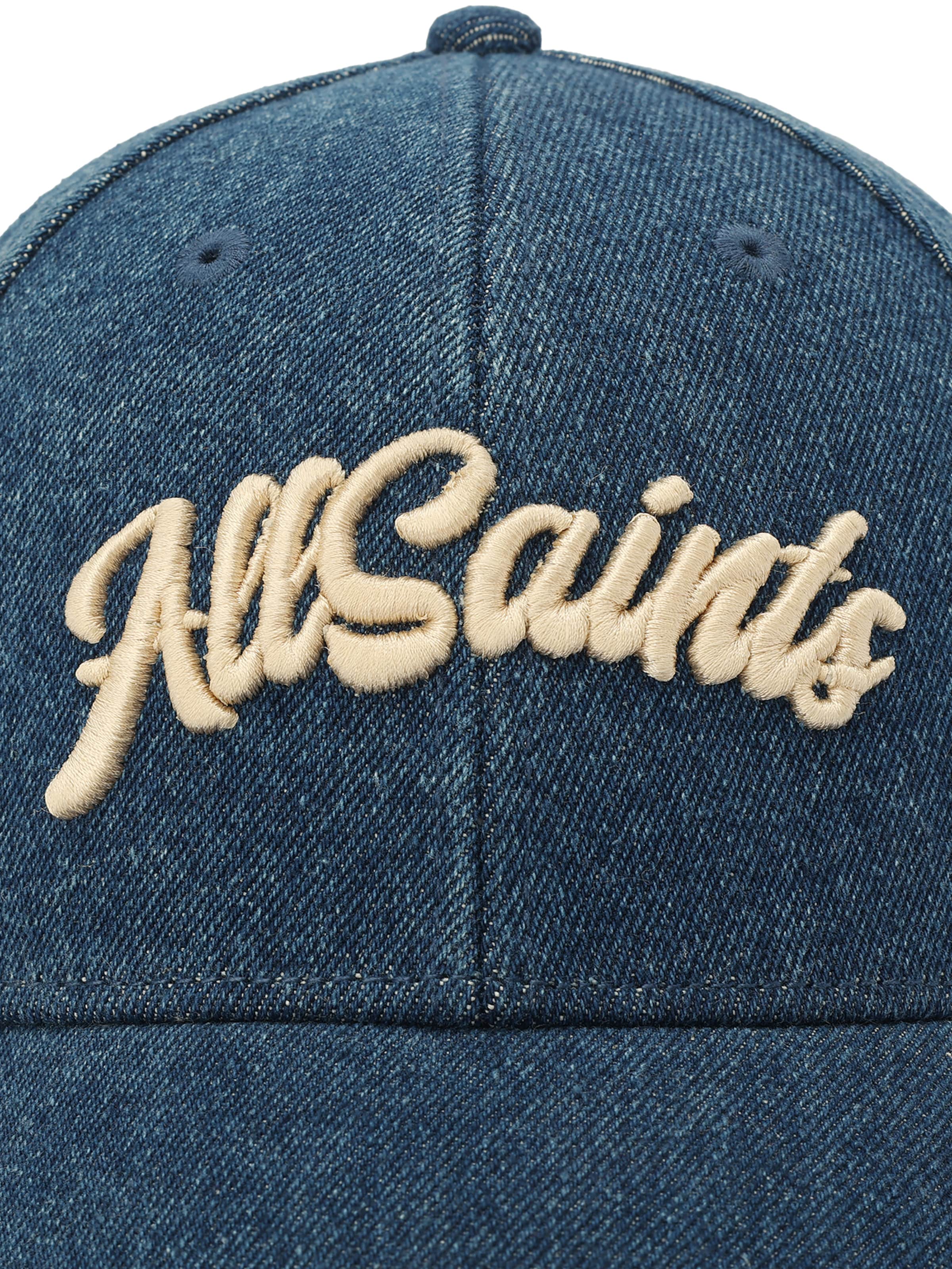 Șapcă de la AllSaints pe albastru