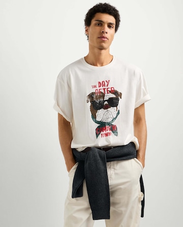 Maglietta 'Cedon' di Pepe Jeans in bianco: frontale