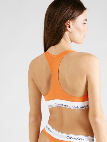 Calvin Klein Underwear Μπουστάκι Σουτιέν σε πορτοκαλί