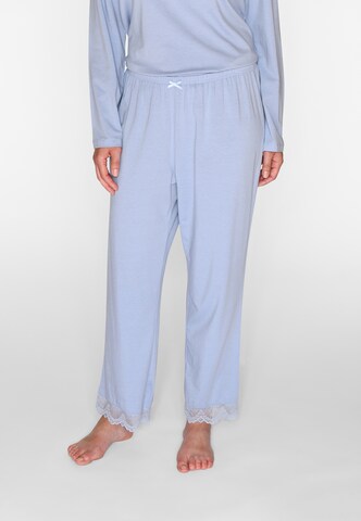 Pantaloncini da pigiama 'Charlotte' di CC DK in blu: frontale
