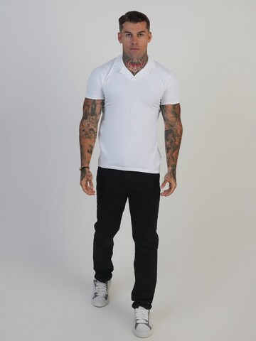 T-Shirt SikSilk en blanc