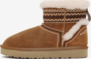 Boots Derimod en marron : devant