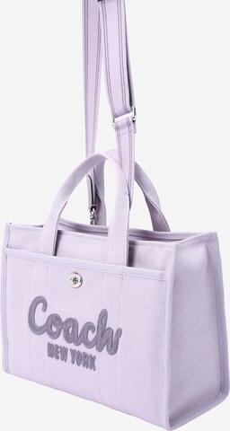 COACH Nakupovalna torba | vijolična barva