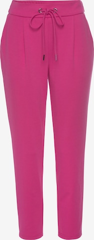 LASCANA Regular Trousers in Pink: front