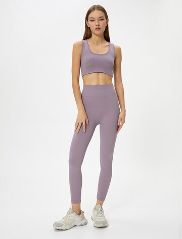 Koton Bralette Sports Bra in Purple