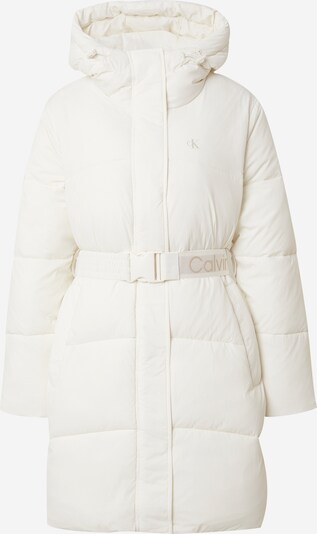 Calvin Klein Jeans Zimski plašč | bež / siva / bela barva, Prikaz izdelka