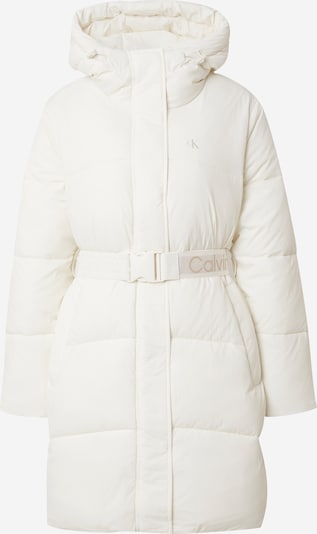 Calvin Klein Jeans Manteau d’hiver en beige / gris / blanc, Vue avec produit