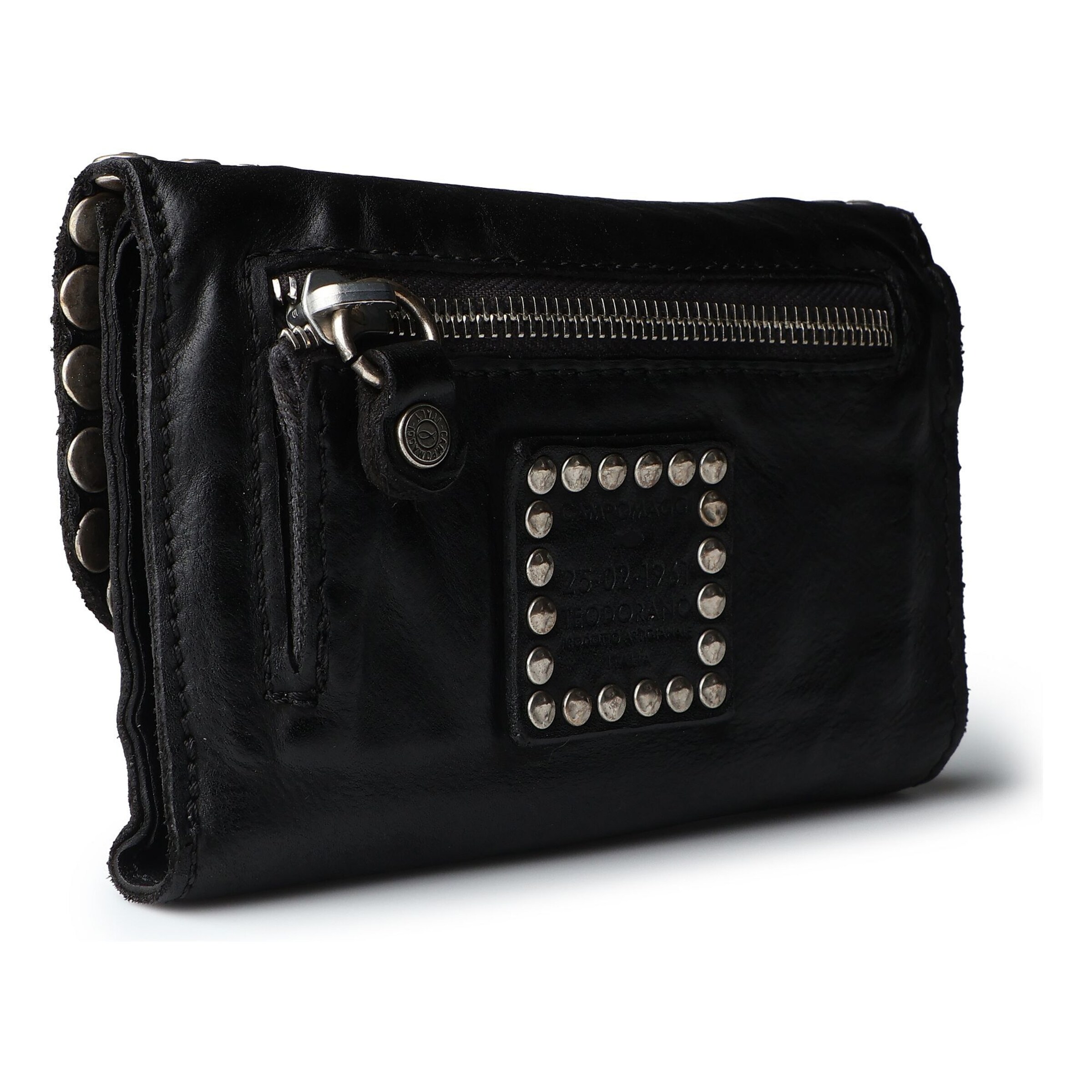 Portamonete 'Mirta' di Campomaggi in nero