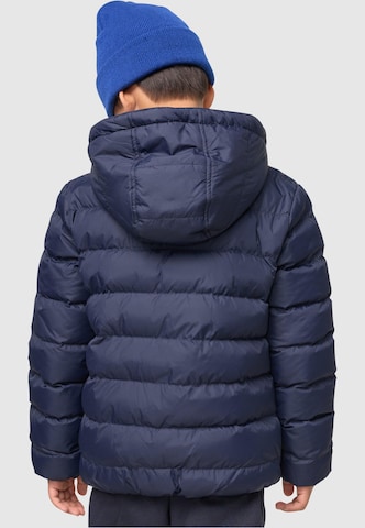 Urban Classics Between-Season Jacket 'Basic Bubble' in Blue