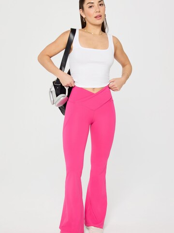 Fabletics Top 'Daily Rib' in White