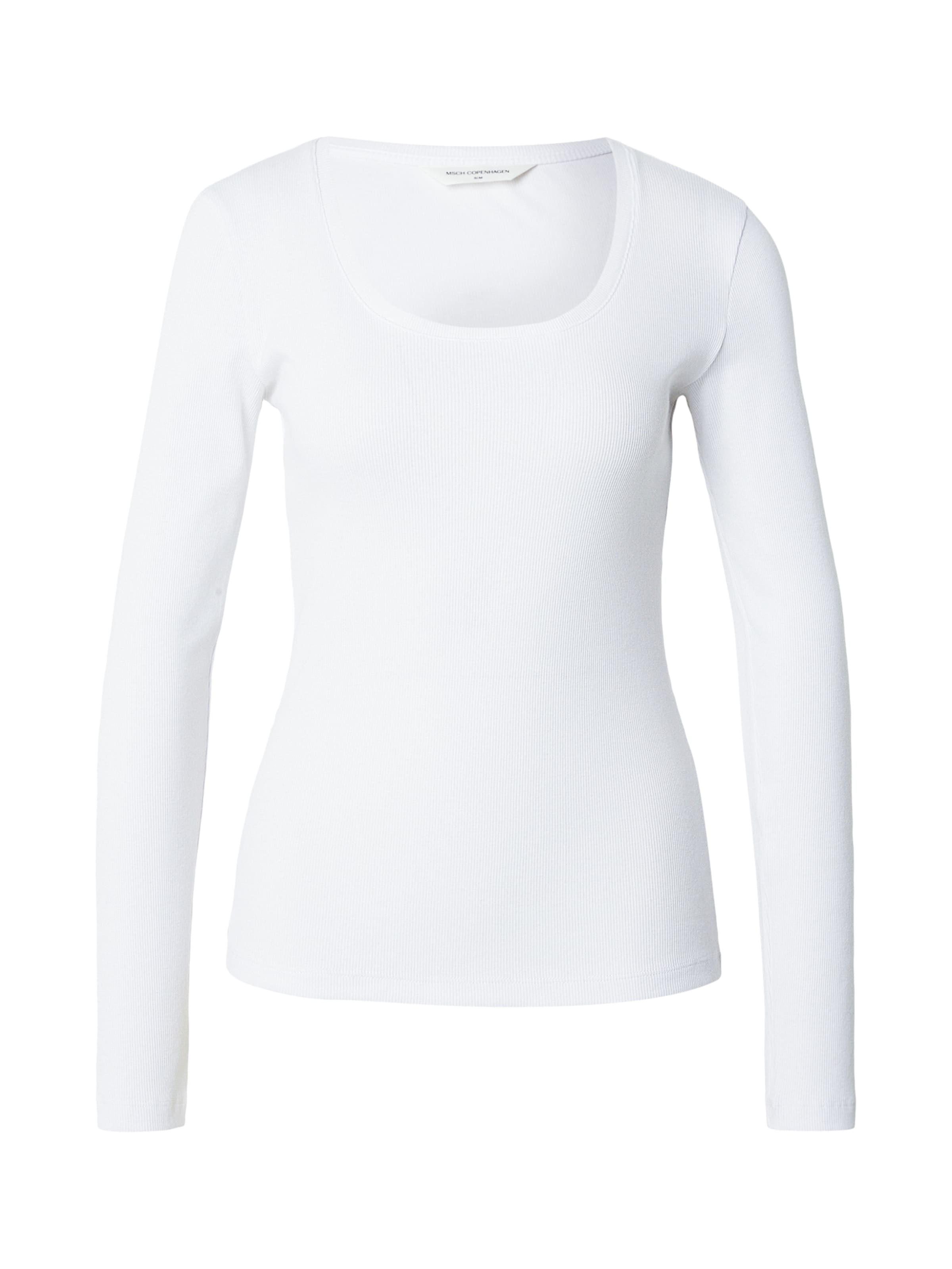 MSCH COPENHAGEN Póló 'Jeanie Rasm' - fehér: elől