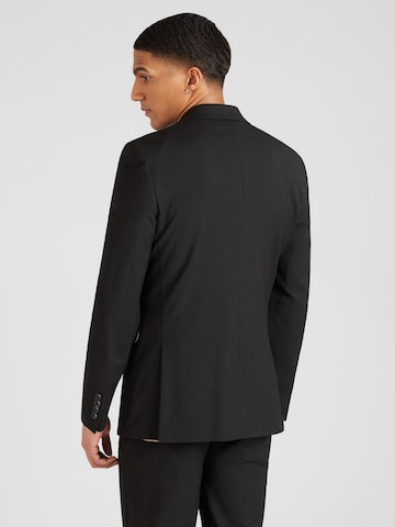 Coupe slim Veste de costume BURTON MENSWEAR LONDON en noir
