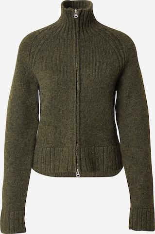 Cardigan 'Enya' WEEKDAY en vert : devant