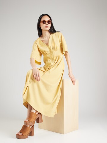 Robe 'MSCHMiabella' MSCH COPENHAGEN en jaune