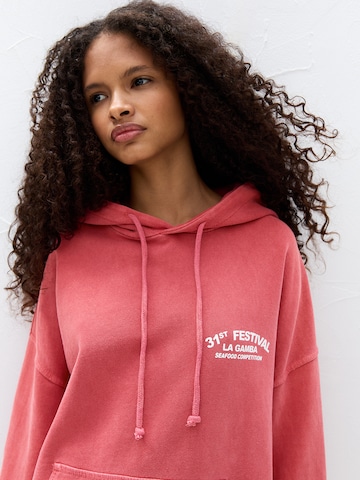 Felpa 'PACIFIC' di Pull&Bear in rosa