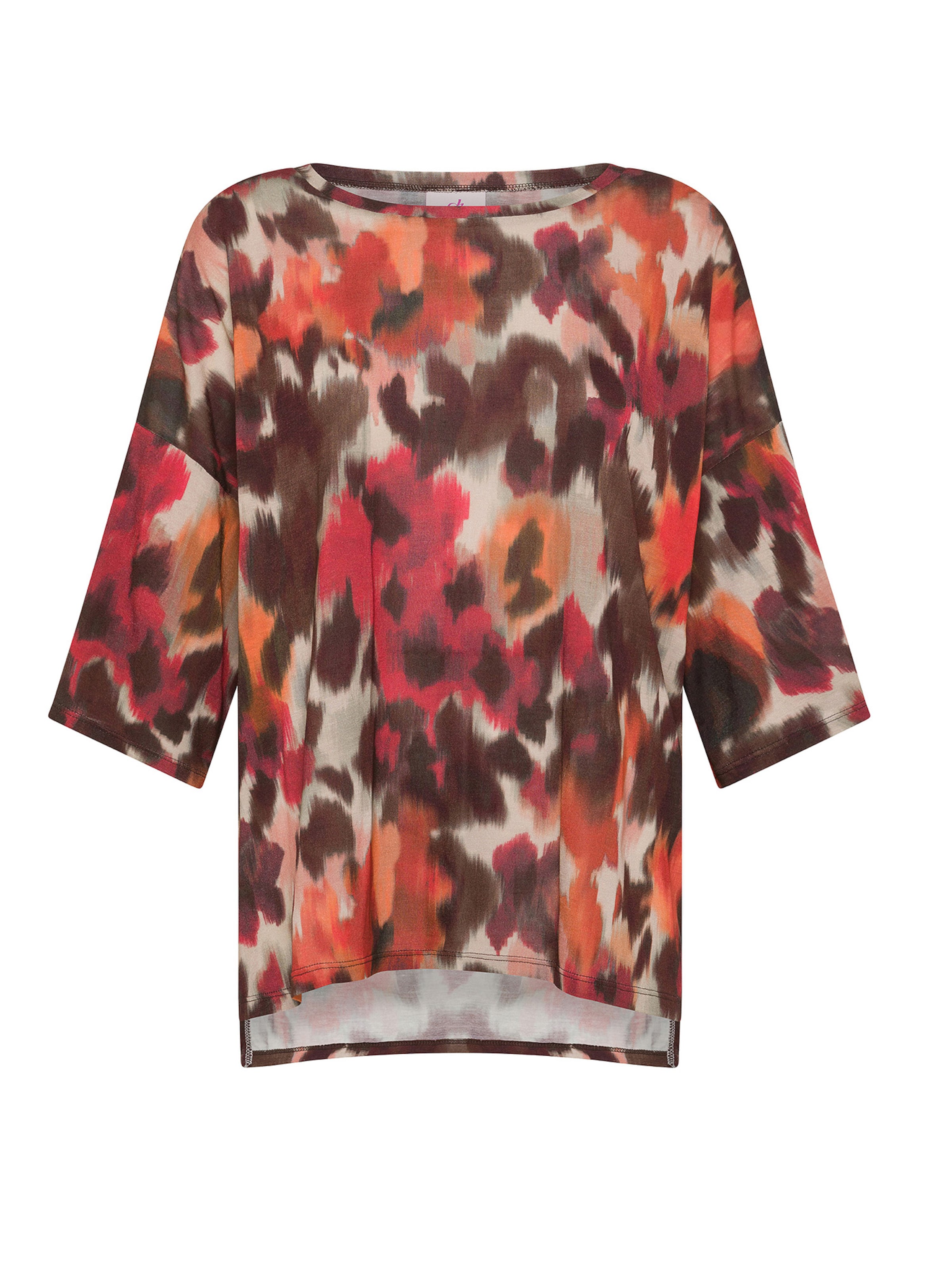 DEHA Shirt in Rood: voorkant