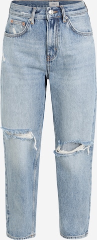 Only Petite Loosefit Jeans 'Robyn' in Blauw: voorkant