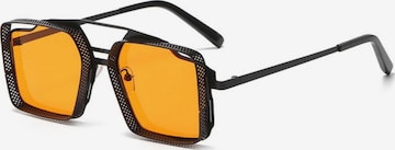 VEYREY Sunglasses 'Herren-sonnenbrille Bugial' in Black: front