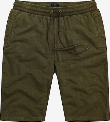 JP1880 Regular Broek in Groen: voorkant