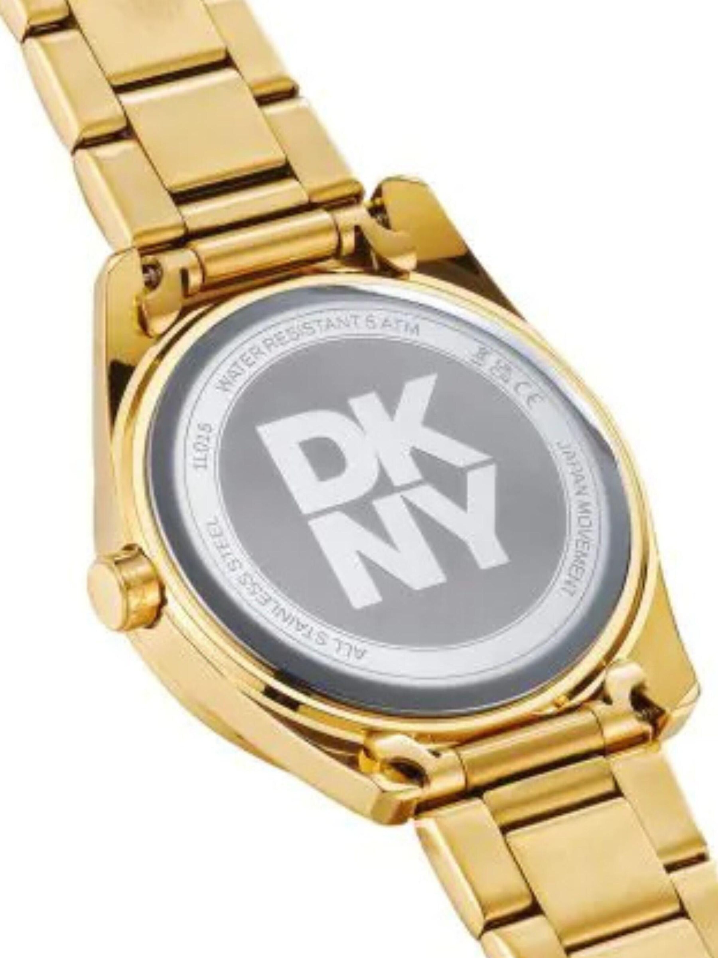 Montre à affichage analogique 'Chambers Multi' DKNY en or