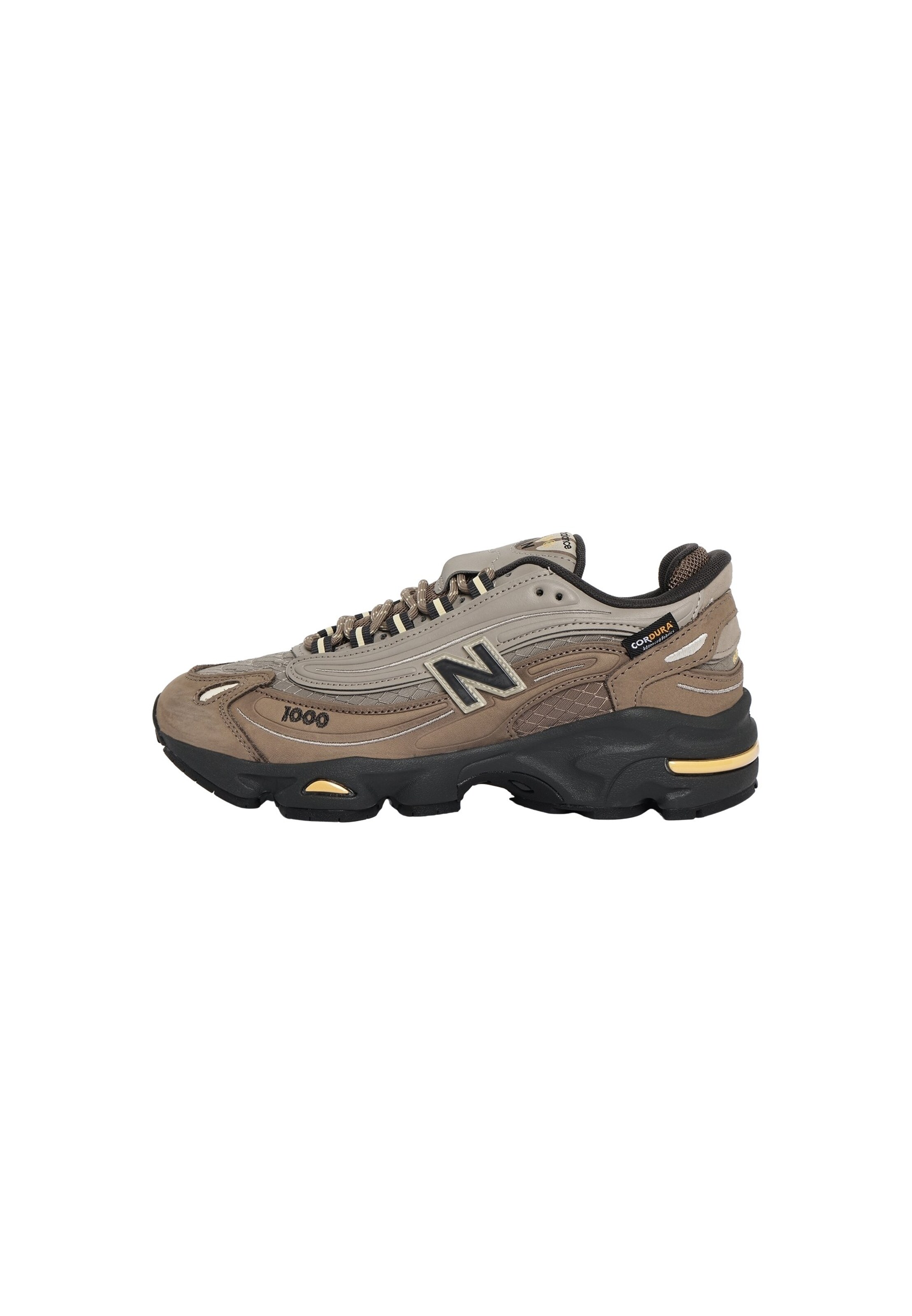Sneaker low '1000' de la new balance pe maro: față