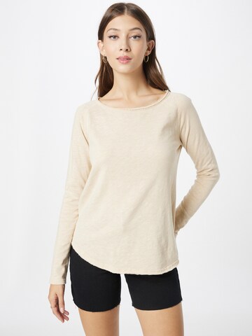 T-shirt Rich & Royal en beige : devant