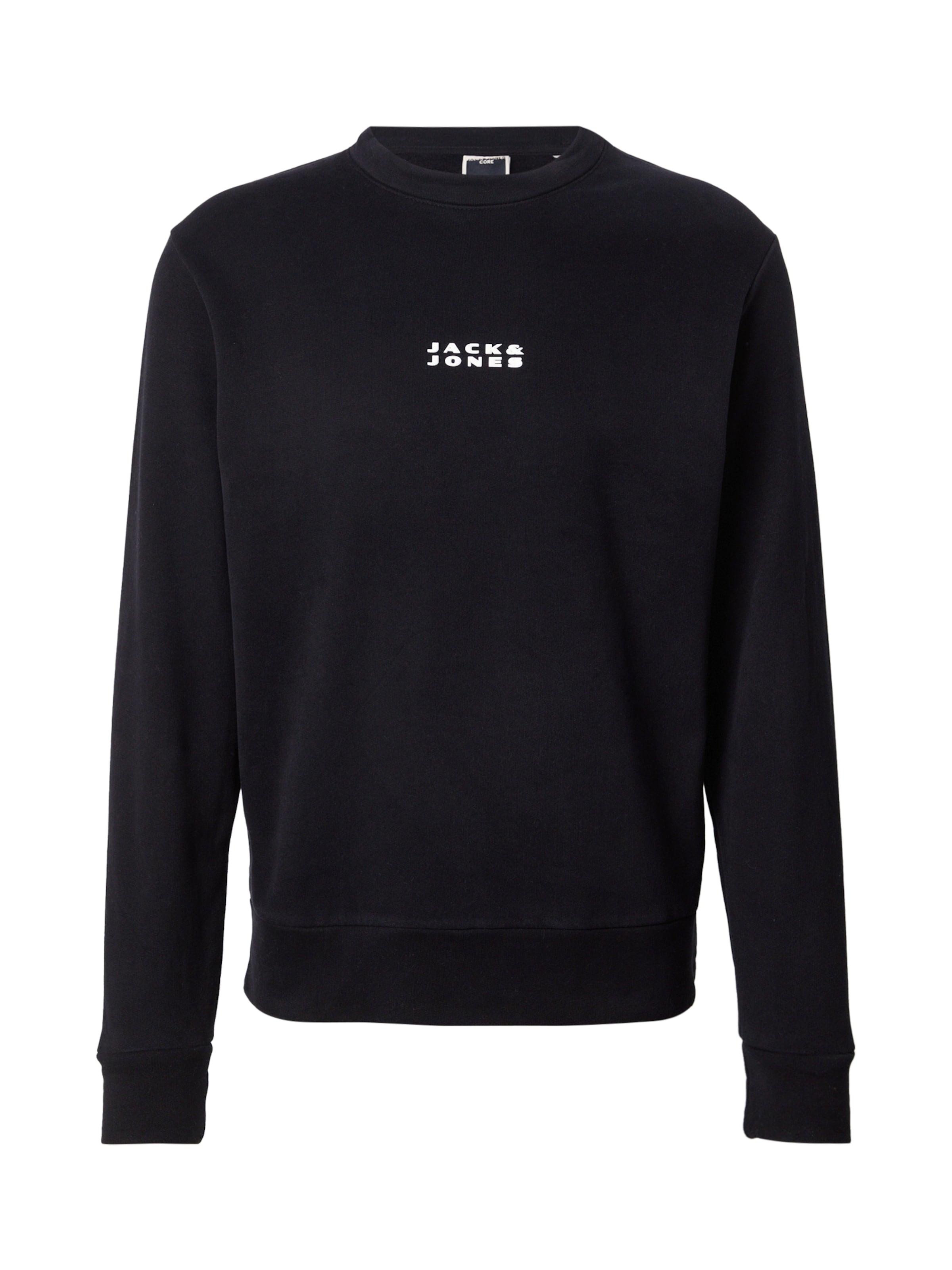 JACK & JONES - Sudadera 'JCOSTANCE' en negro: frente