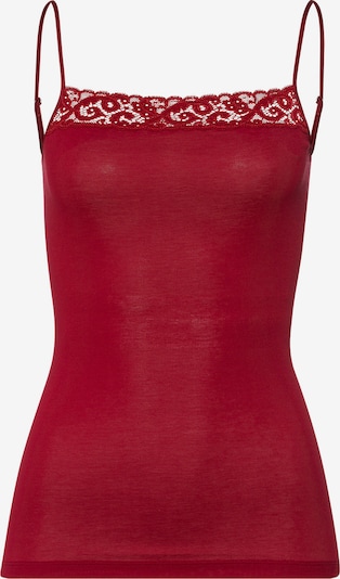 Hanro Spaghetti Top ' Moments ' in rot, Produktansicht