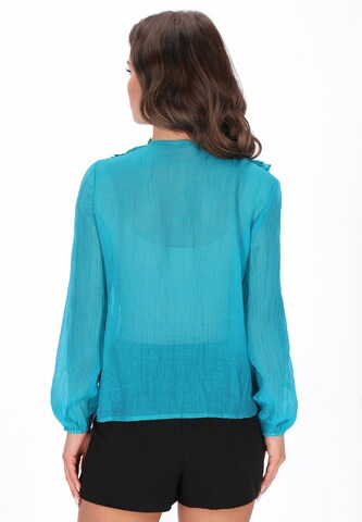 faina - Blusa en azul