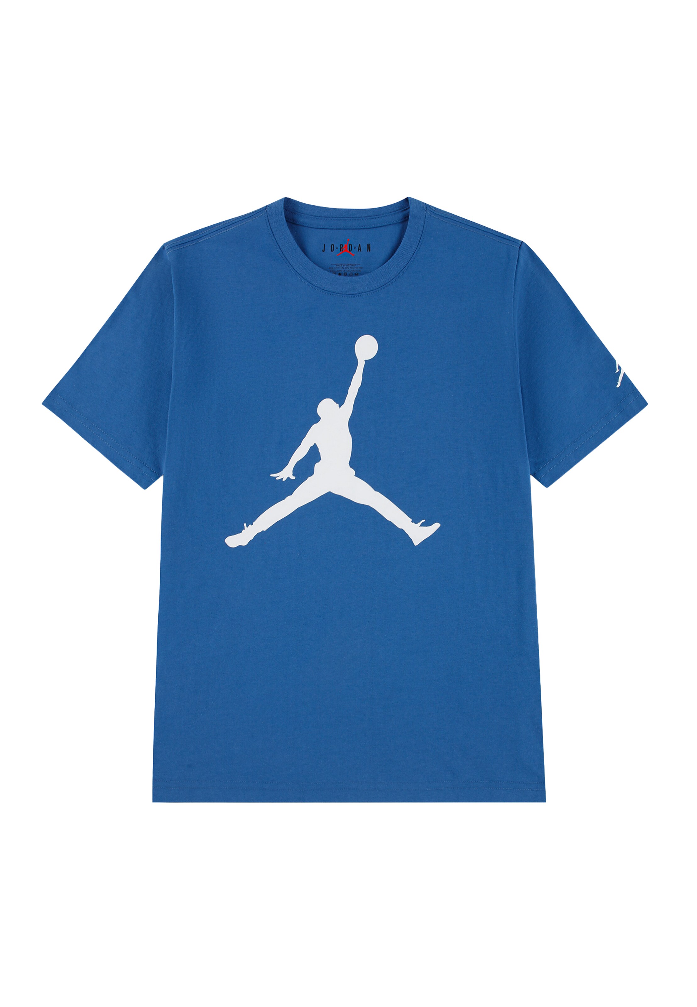 T-Shirt Jordan en bleu : devant