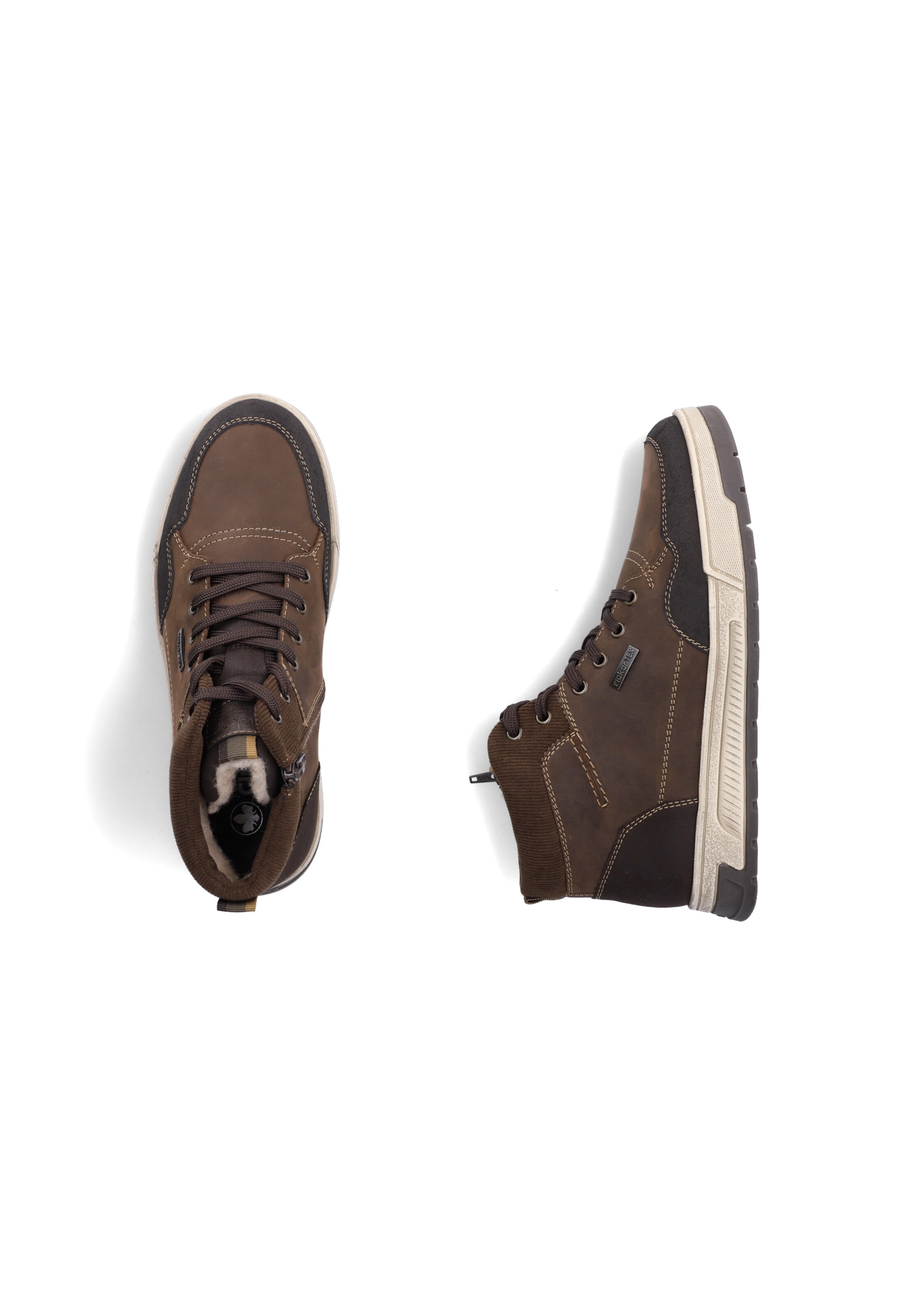 Baskets hautes ' 36042 ' Rieker en marron