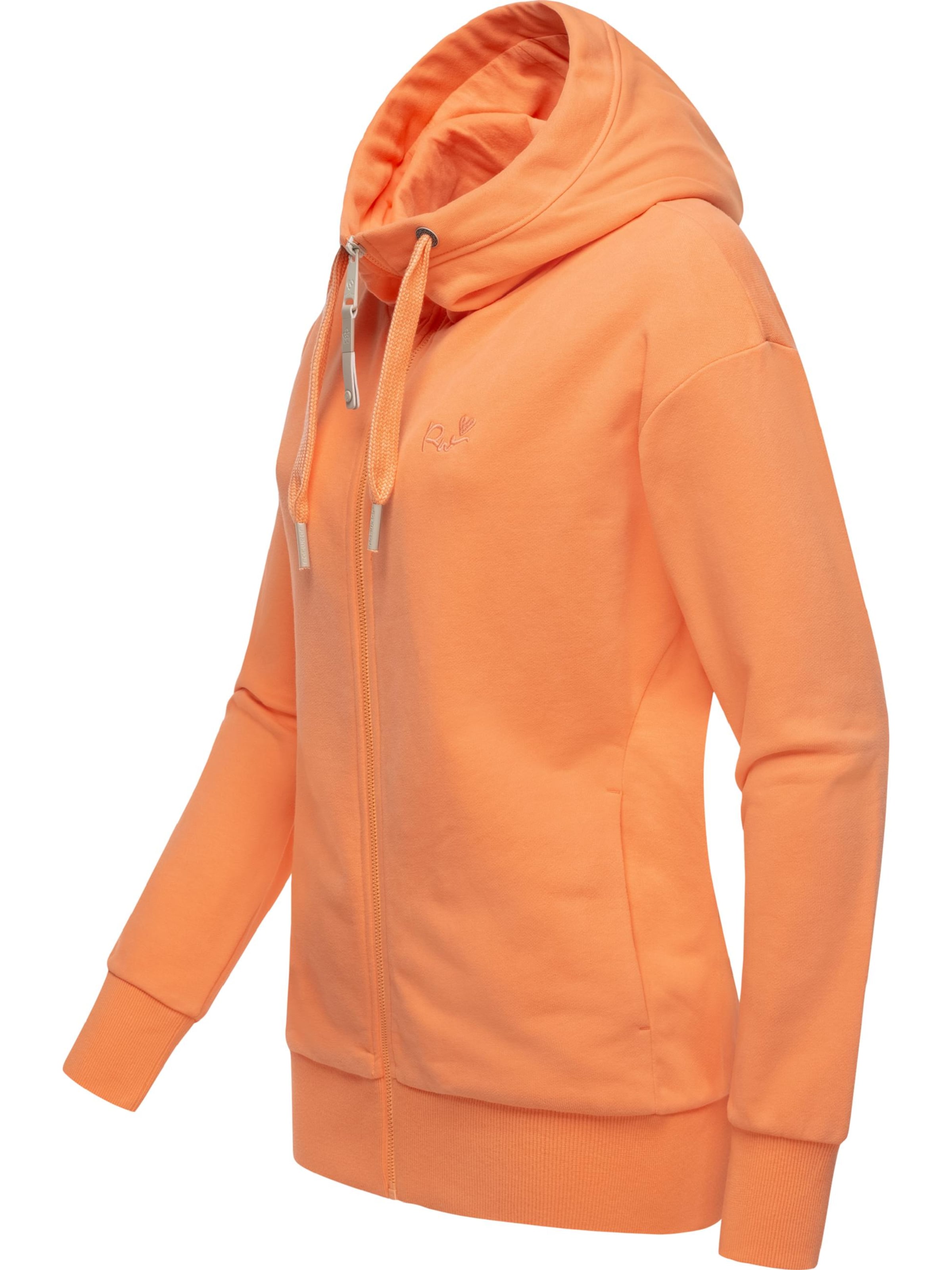 Ragwear Sweat jacket 'Yodis' in Orange