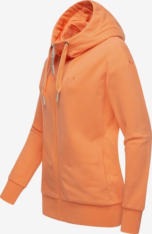 Ragwear Sweat jacket 'Yodis' in Orange