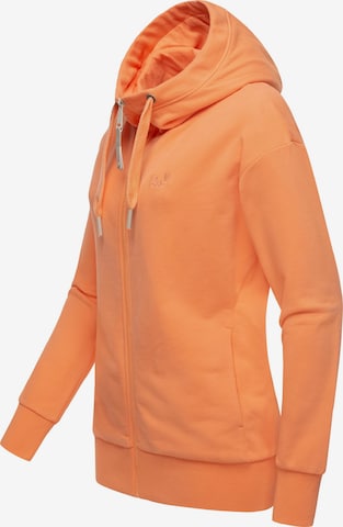 Ragwear - Sudadera con cremallera 'Yodis' en naranja