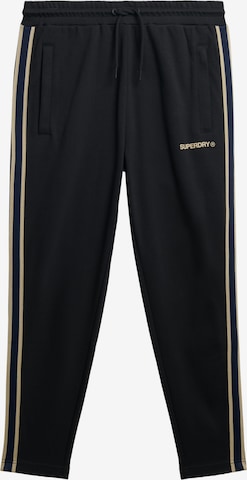 juoda Superdry Siaurėjantis Kelnės 'Tech Cult': priekis